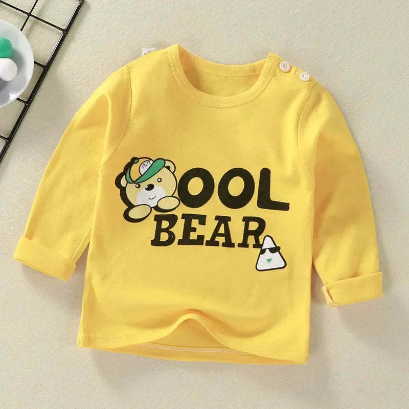 Cartoon Printed Sweatshirt-Cozy Stroller