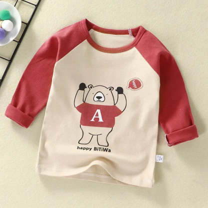 Cartoon Printed Sweatshirt-Cozy Stroller