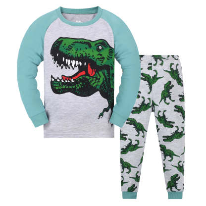 Cartoony Printed Pajamas Set-Cozy Stroller