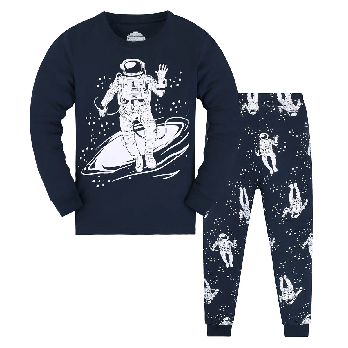 Cartoony Printed Pajamas Set-Cozy Stroller