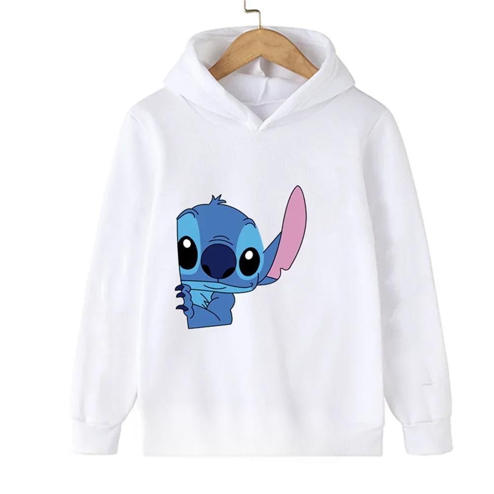 Casual Cartoon Anime Stitch Hoodie-Cozy Stroller