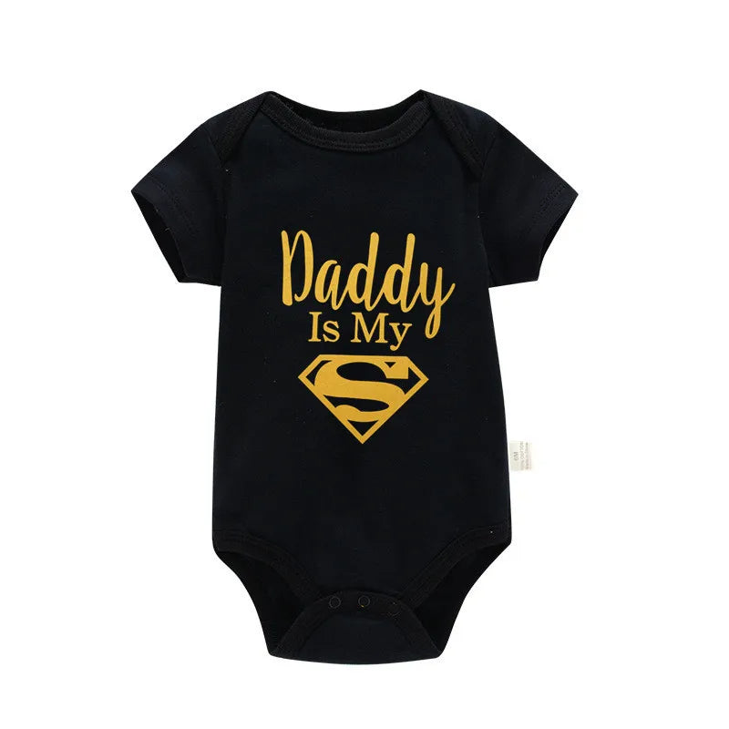 Casual Funny Print Romper-Cozy Stroller