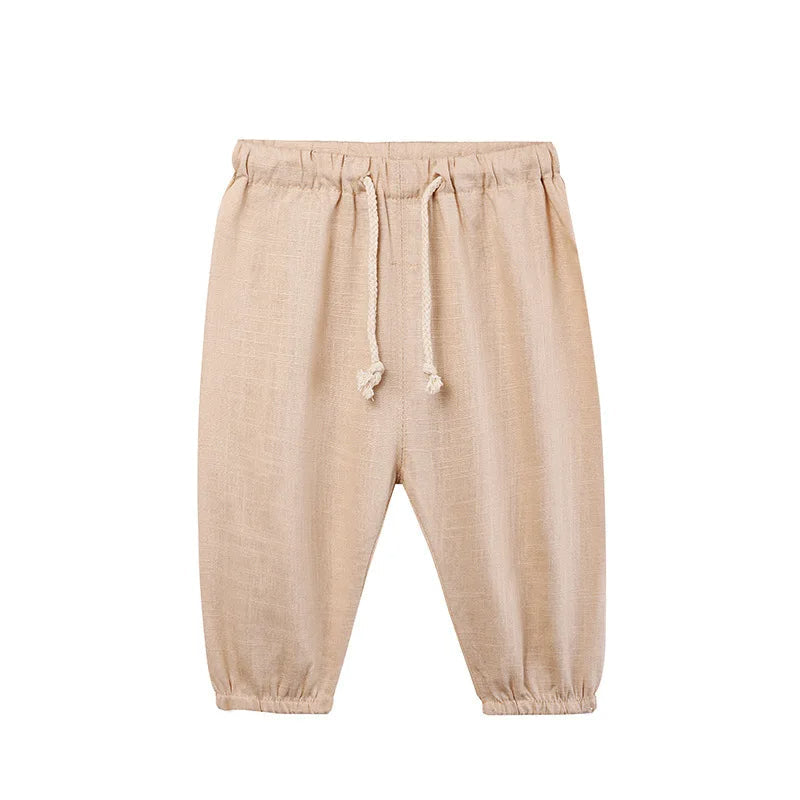 Casual Linen Full Pant-Cozy Stroller