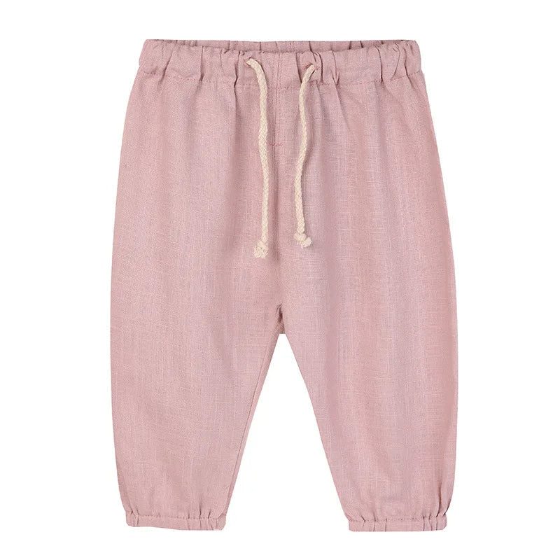 Casual Linen Full Pant-Cozy Stroller