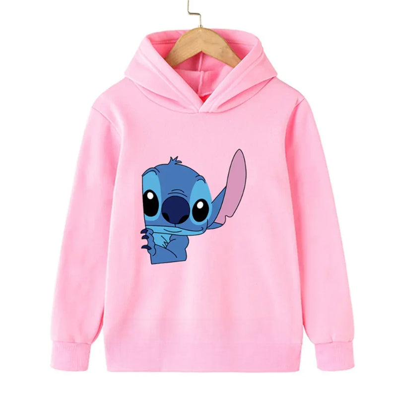 Long Sleeve Alien Character Hoodie-Cozy Stroller