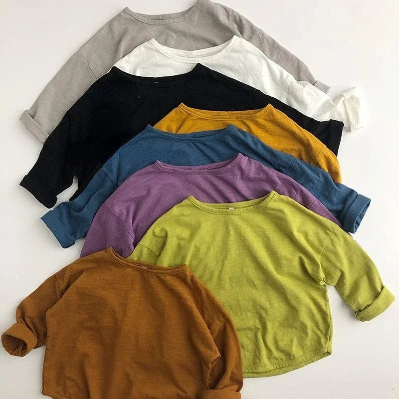 Casual Long Sleeve Tshirts-Cozy Stroller