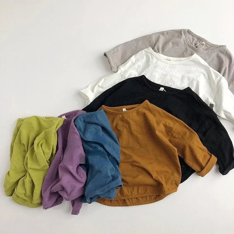 Casual Long Sleeve Tshirts-Cozy Stroller