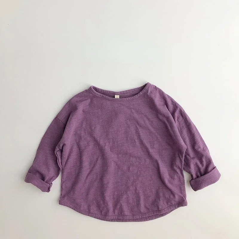 Casual Long Sleeve Tshirts-Cozy Stroller