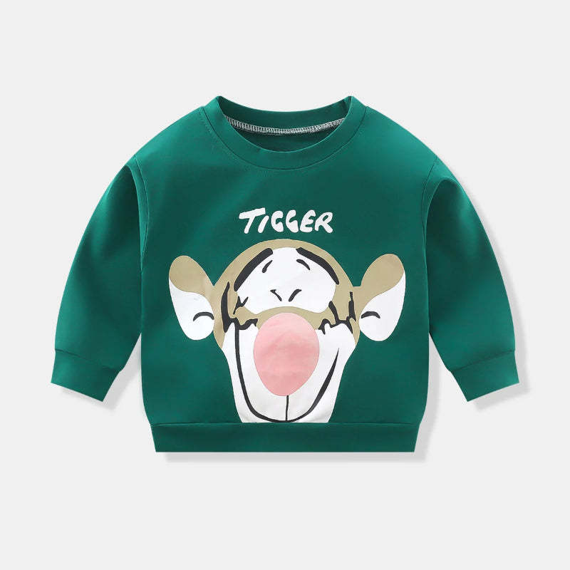 Casual Long Sleeves Sweatshirt-Cozy Stroller
