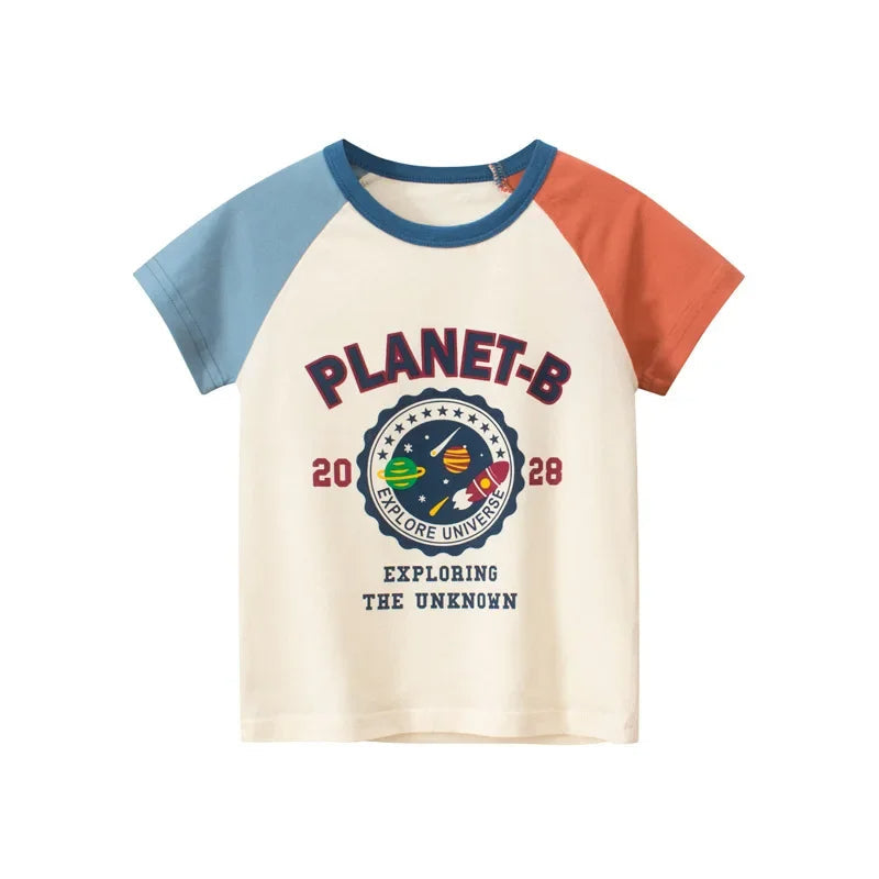 Triple Tone Great Statement T Shirt-Cozy Stroller