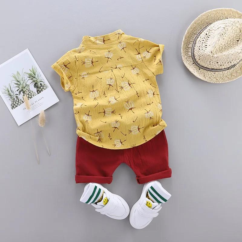 Charming Seaside Inspired Shirt And Shorts Set-Cozy Stroller