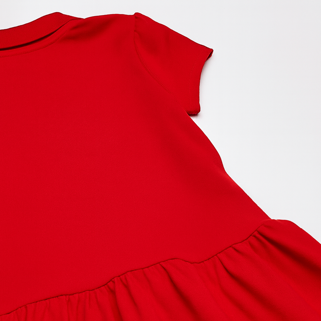 Baby Girls And Toddlers Short Sleeve Pique Polo Dress