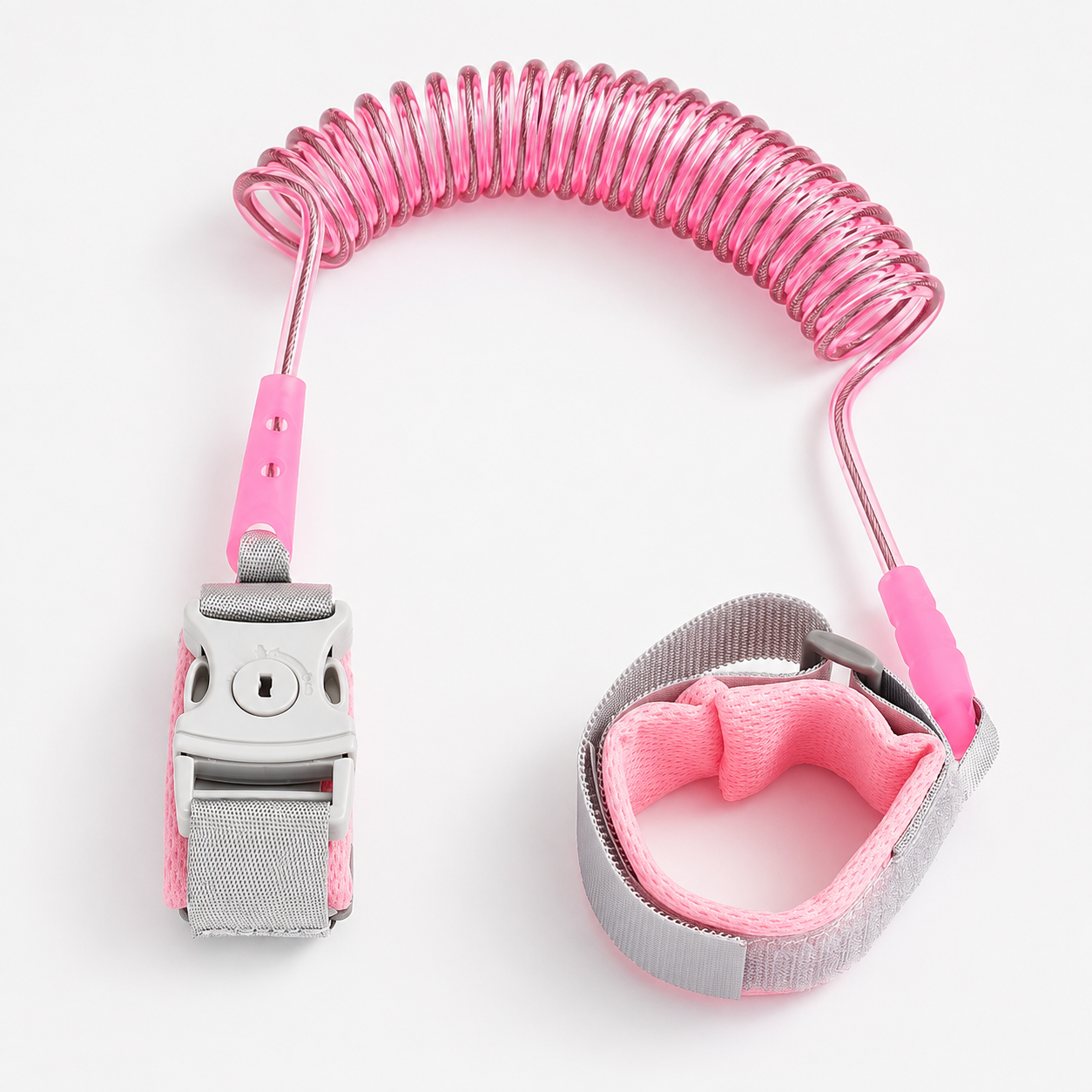 Baby Retractable Bracelet Leash For Kids With Key Lock