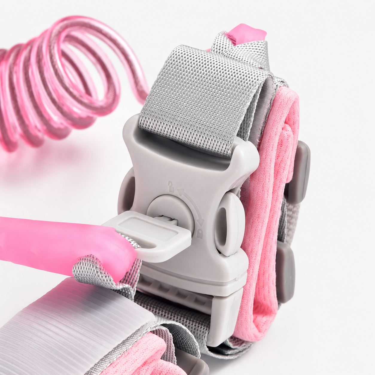Baby Retractable Bracelet Leash For Kids With Key Lock