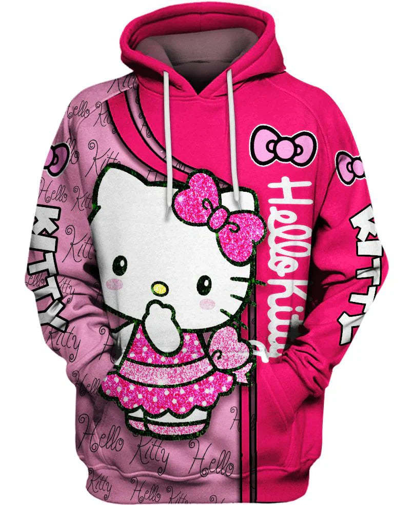 Children Hello Kitty Hoodie-Cozy Stroller