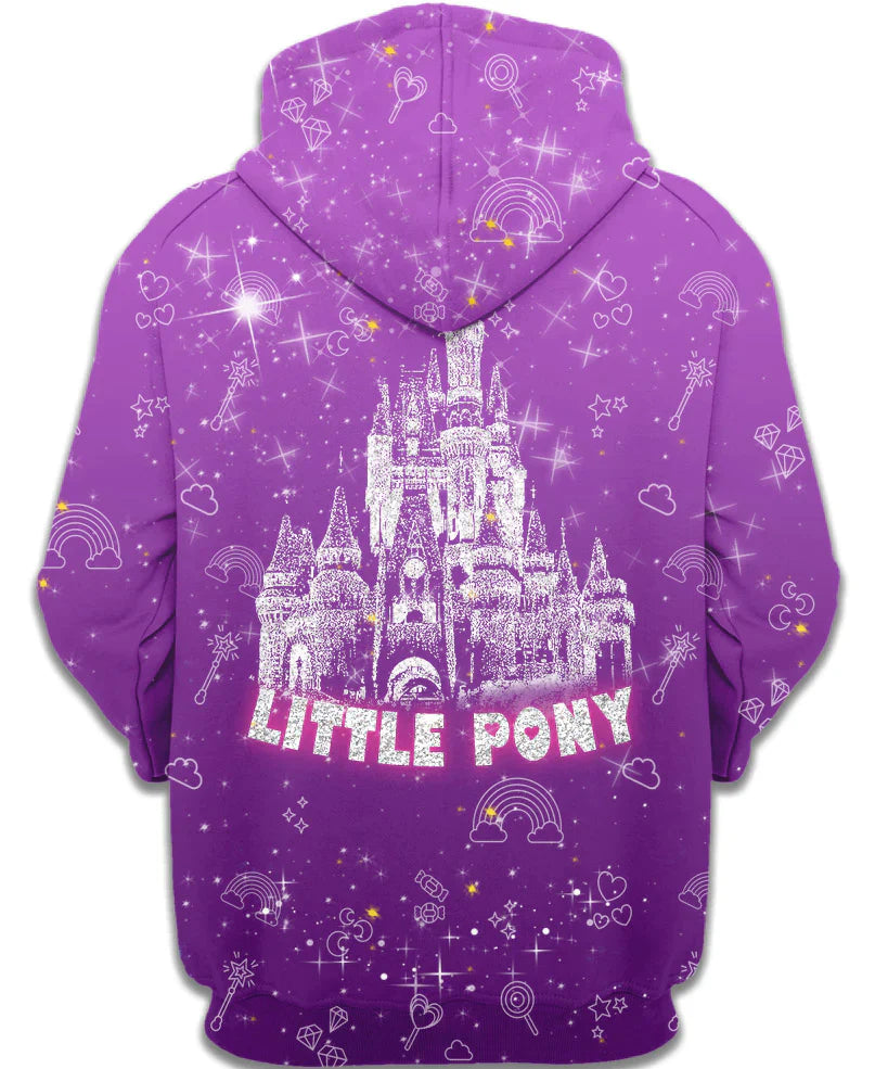 Children Little Pony Zip Up Hoodie-Cozy Stroller