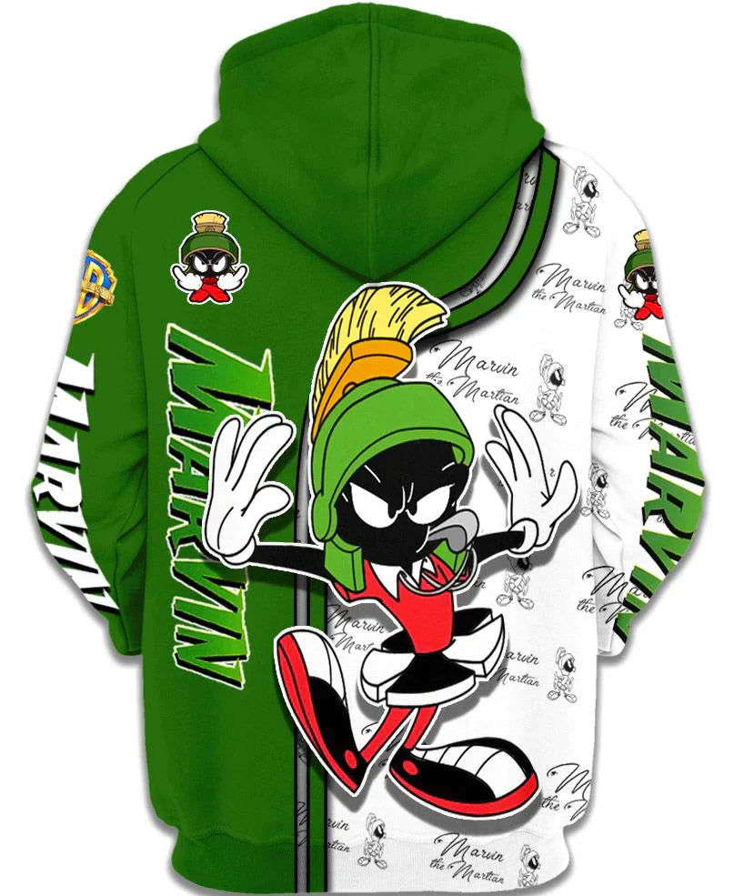Children Marvin The Martian Hoodie-Cozy Stroller