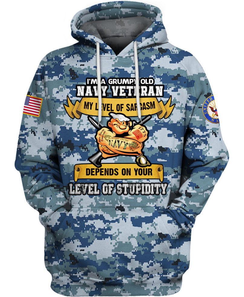 Children Popeye The Sailor Hoodie-Cozy Stroller