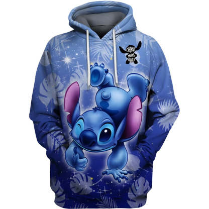 Animated Character Zip Up Hoodie For Kids-Cozy Stroller