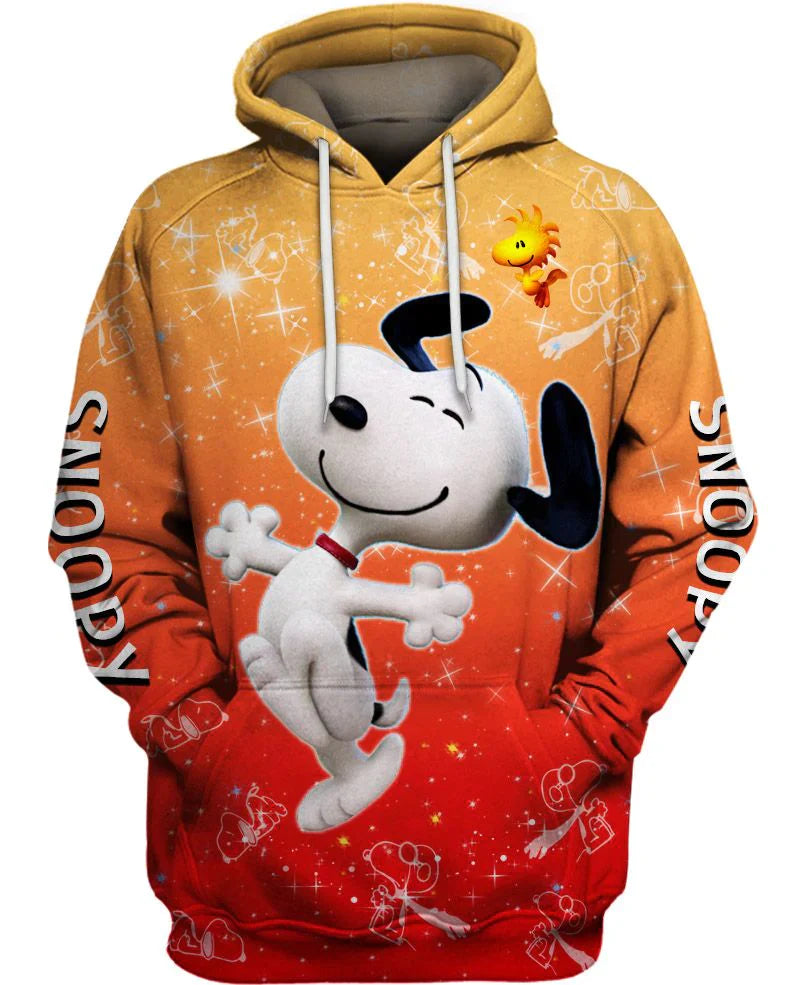 Children Walking Snoopy Hoodie-Cozy Stroller