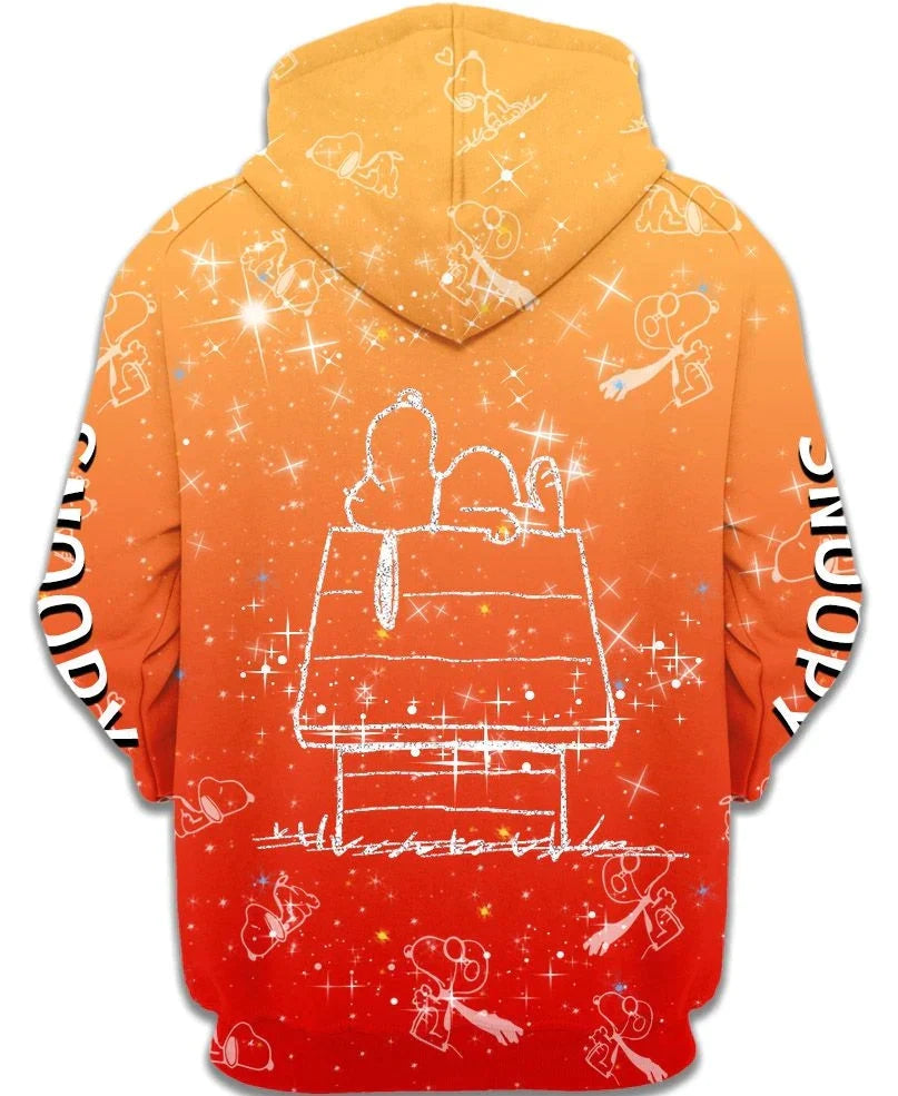Children Walking Snoopy Hoodie-Cozy Stroller