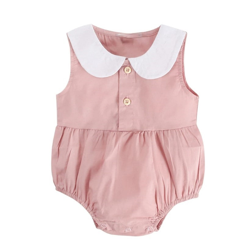 Classic Gingham Romper-Cozy Stroller