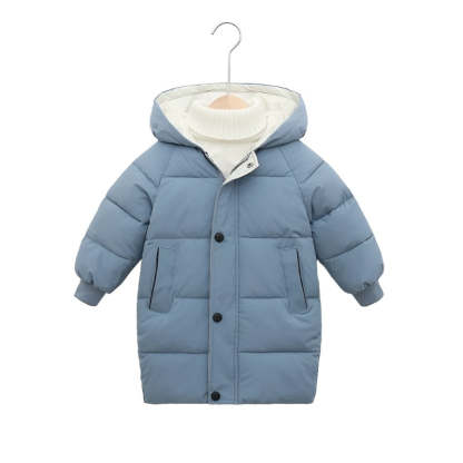 Classic Winter Puffer Jacket with Hood-Cozy Stroller