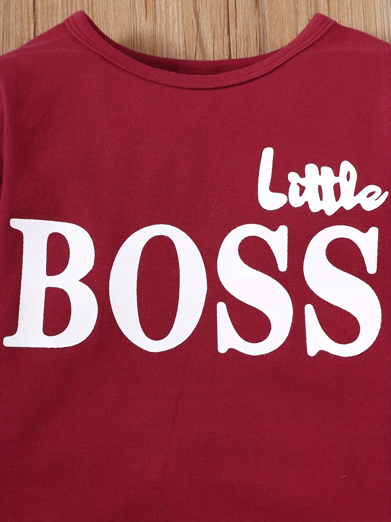 Little Boss Casual Outfit Set For children-Cozy Stroller