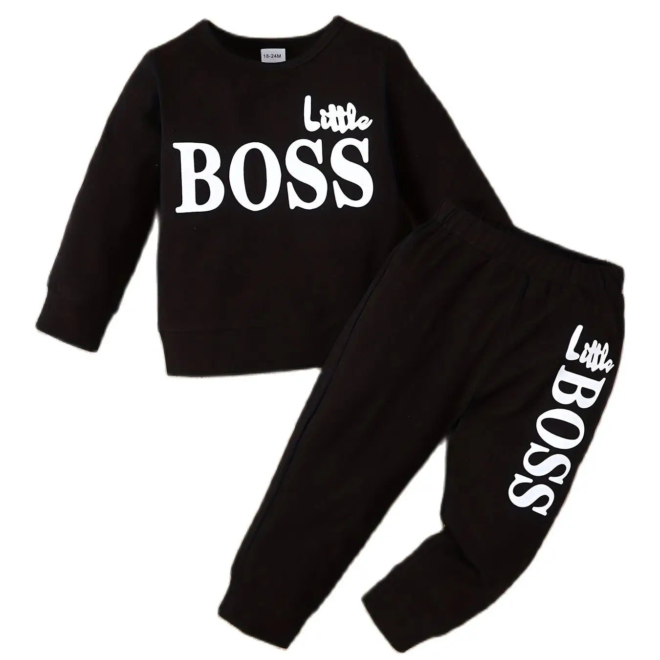 Little Boss Casual Outfit Set For children-Cozy Stroller