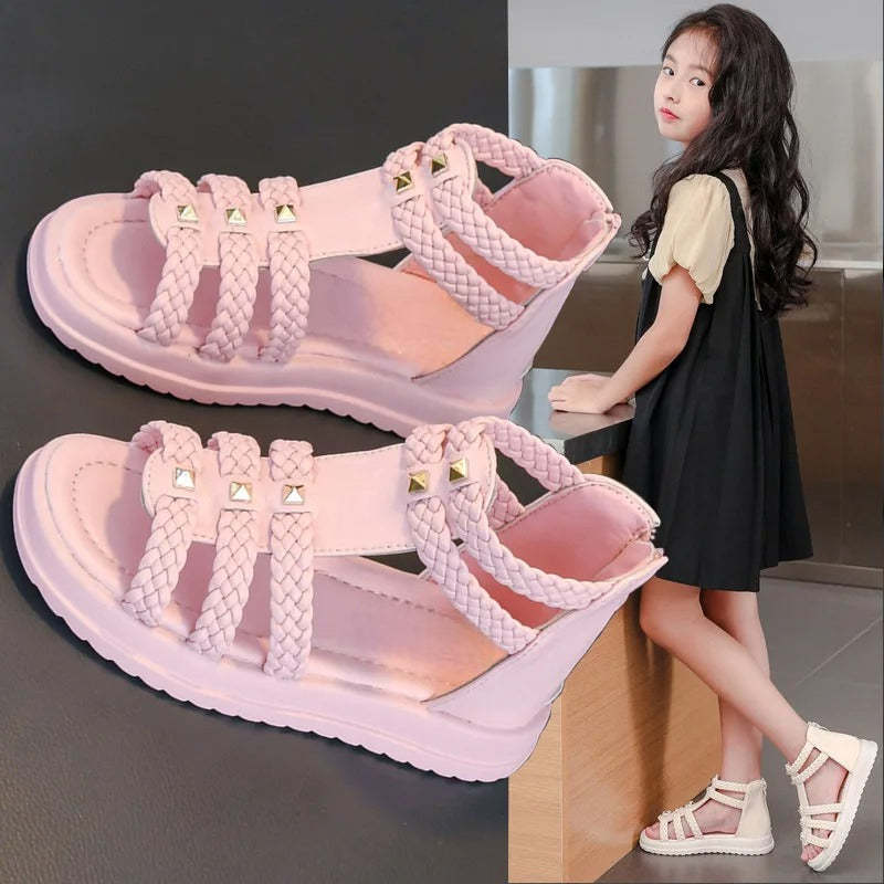 Comfy High Top Roman Sandals-Cozy Stroller