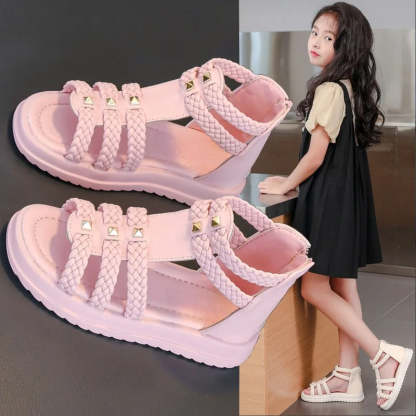 Comfy High Top Roman Sandals-Cozy Stroller