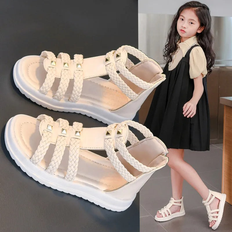 Comfy High Top Roman Sandals-Cozy Stroller