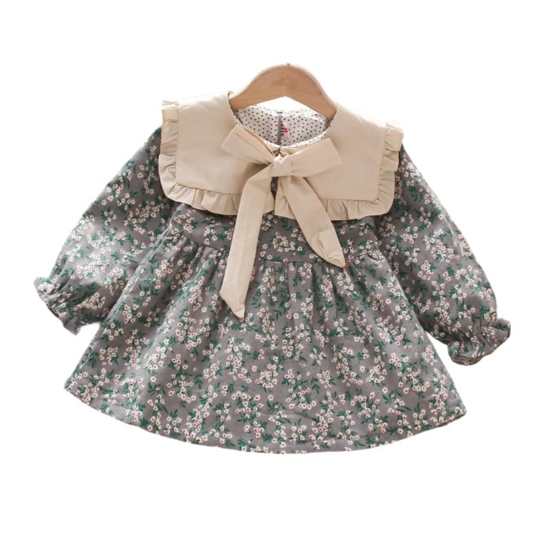 Countryside Floral Bow Dress-Cozy Stroller