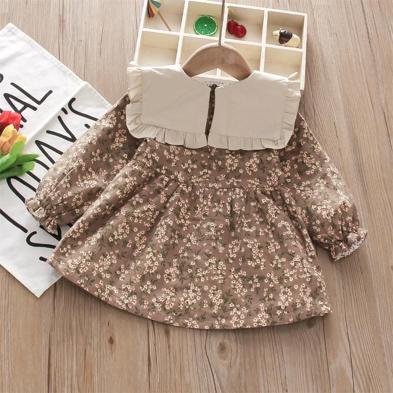 Countryside Floral Bow Dress-Cozy Stroller
