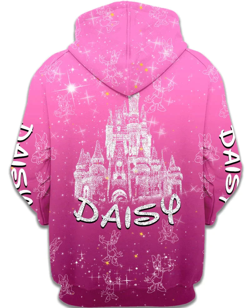 Children Daisy Duck Zip Up Hoodie-Cozy Stroller