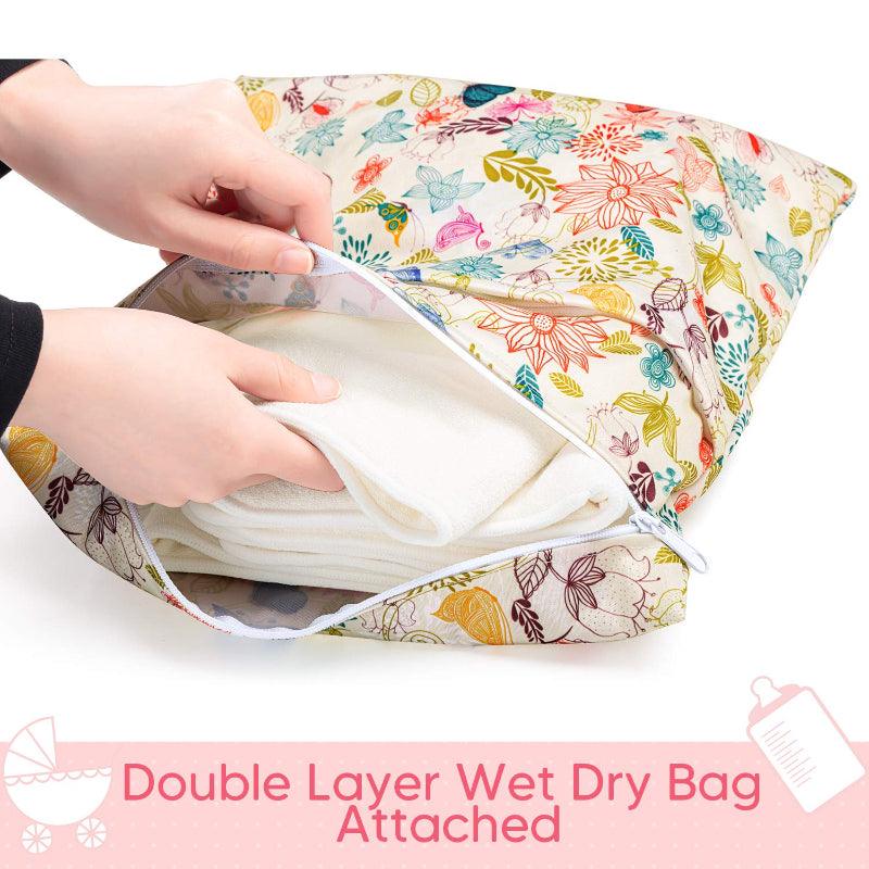 Bamboo Fleece Diaper Inserts-Cozy Stroller