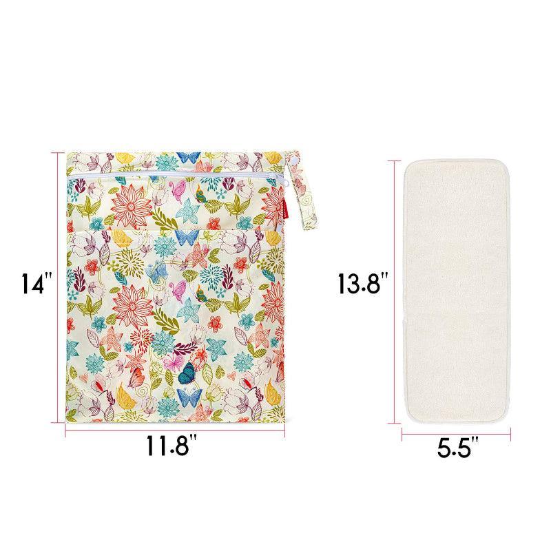 Bamboo Fleece Diaper Inserts-Cozy Stroller