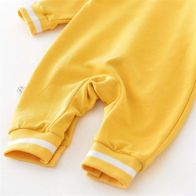 Duck Baby Sweatshirt Romper-Cozy Stroller