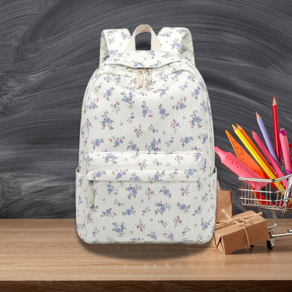 Elementary Corduroy Backpack