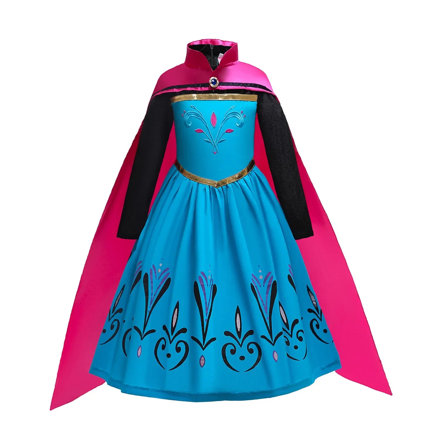 Enchanted Princess Gown With Cape-Cozy Stroller