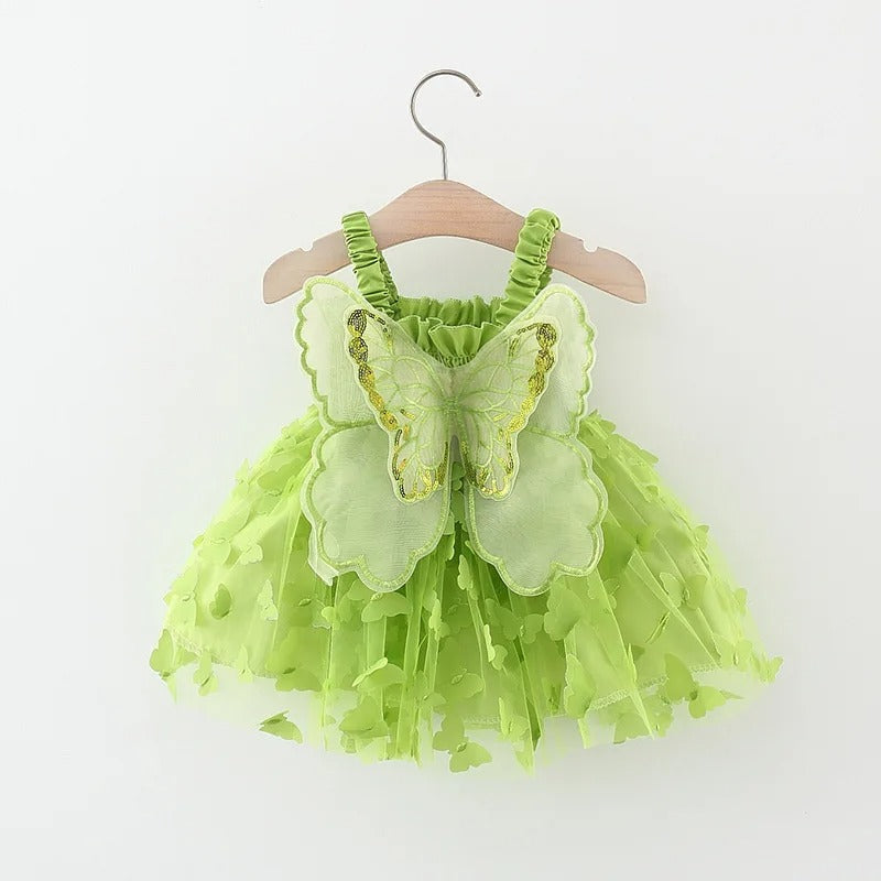 Enchanted Butterfly Princess Party Dress-Cozy Stroller