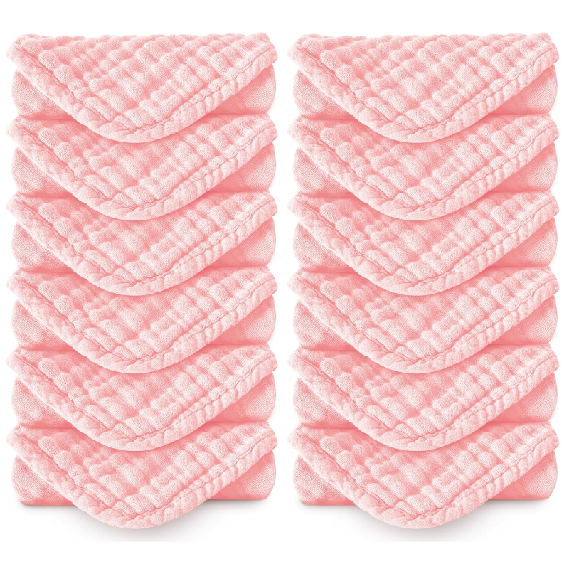 Muslin Burp Cloths Extra Soft And Absorbent Baby Washcloths