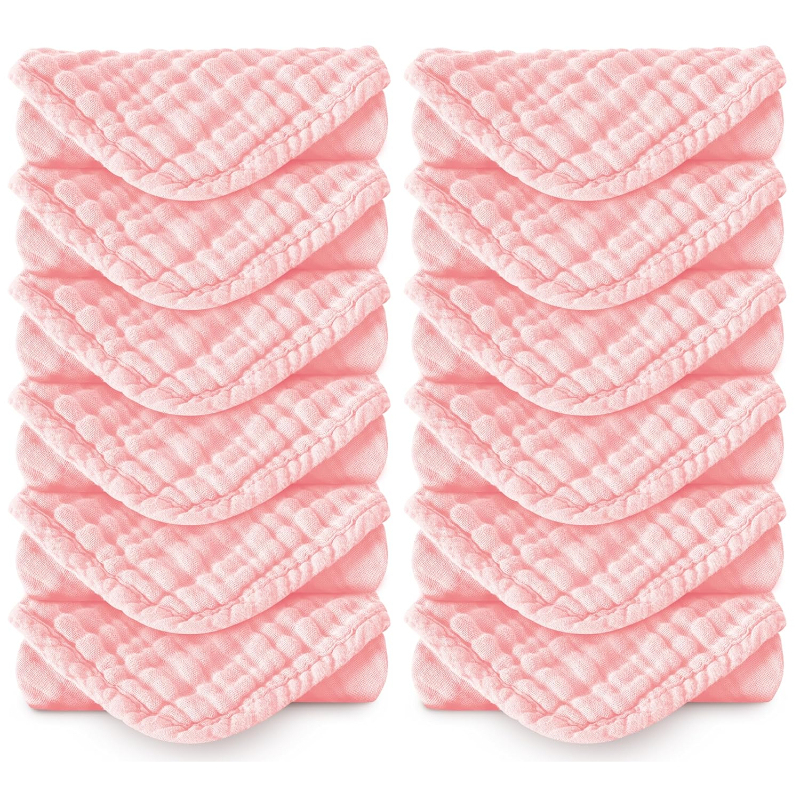 Muslin Burp Cloths Extra Soft And Absorbent Baby Washcloths