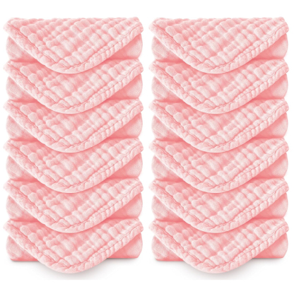 Muslin Burp Cloths Extra Soft And Absorbent Baby Washcloths