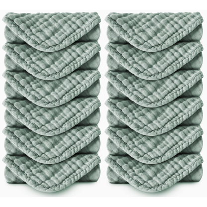 Muslin Burp Cloths Extra Soft And Absorbent Baby Washcloths