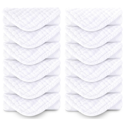 Muslin Burp Cloths Extra Soft And Absorbent Baby Washcloths