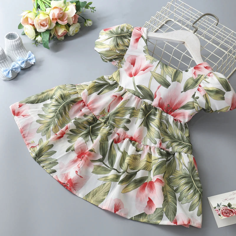 Floral Summer Princess Dress-Cozy Stroller