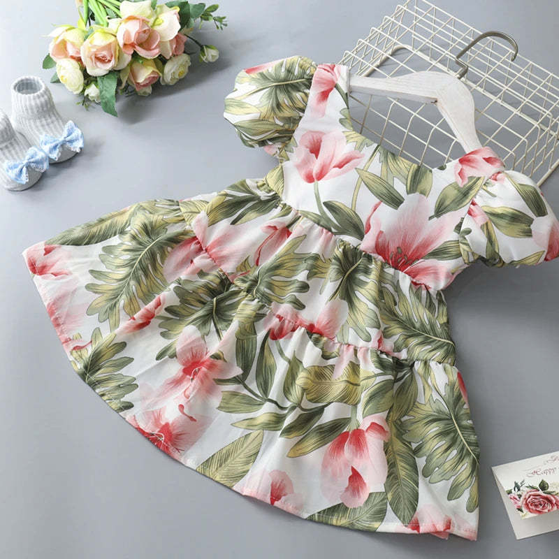Floral Summer Princess Dress-Cozy Stroller