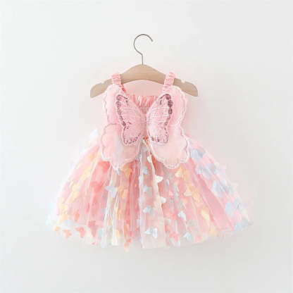 Fluttery Winged Fairy Princess Dress-Cozy Stroller