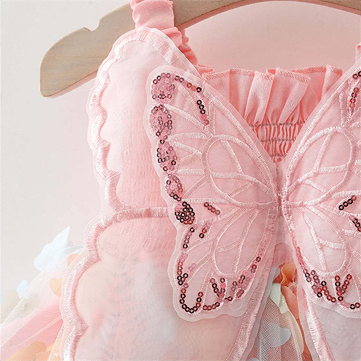 Fluttery Winged Fairy Princess Dress-Cozy Stroller